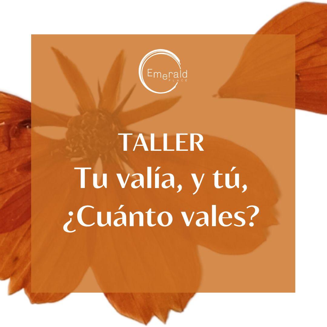 Participantes al taller “Tu valía, y tú, cuánto vales?” en Emerald Place Mont-roig del Camp