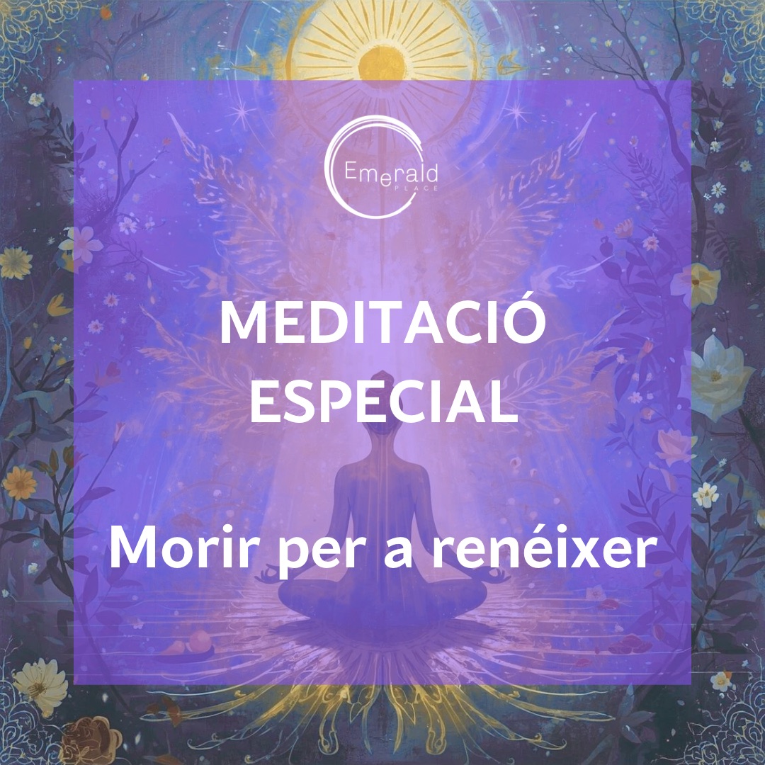 meditació especial morir per a renéixer a càrrec de M Roca Guerri Emerald Place Mont-roig del Camp